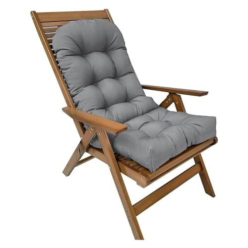 Adirondack Chair Cushion with an Elastic Band, Waterproof Rocking Chair Pillow - Picture 2 of 7