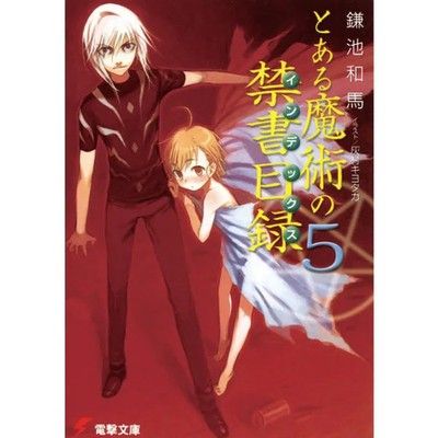 Toaru Majutsu no Index Vol 5 Book Kadokawa Japanese
