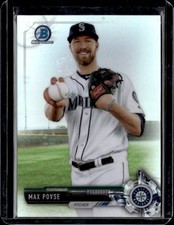 2017 Bowman Chrome #BCP193 Max Povse Prospects Refractor #/499
