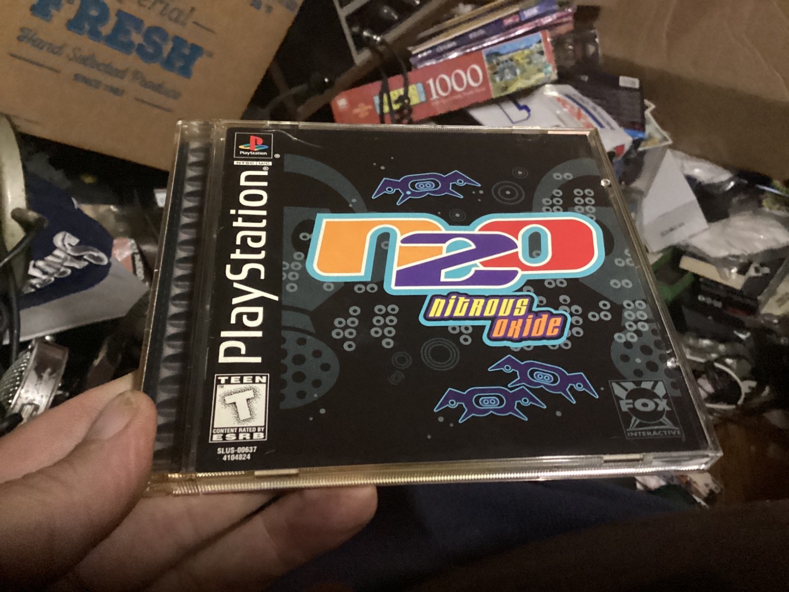 Sony PlayStation 1 PS1 CIB COMPLETE TESTED N2O Nitrous Oxide