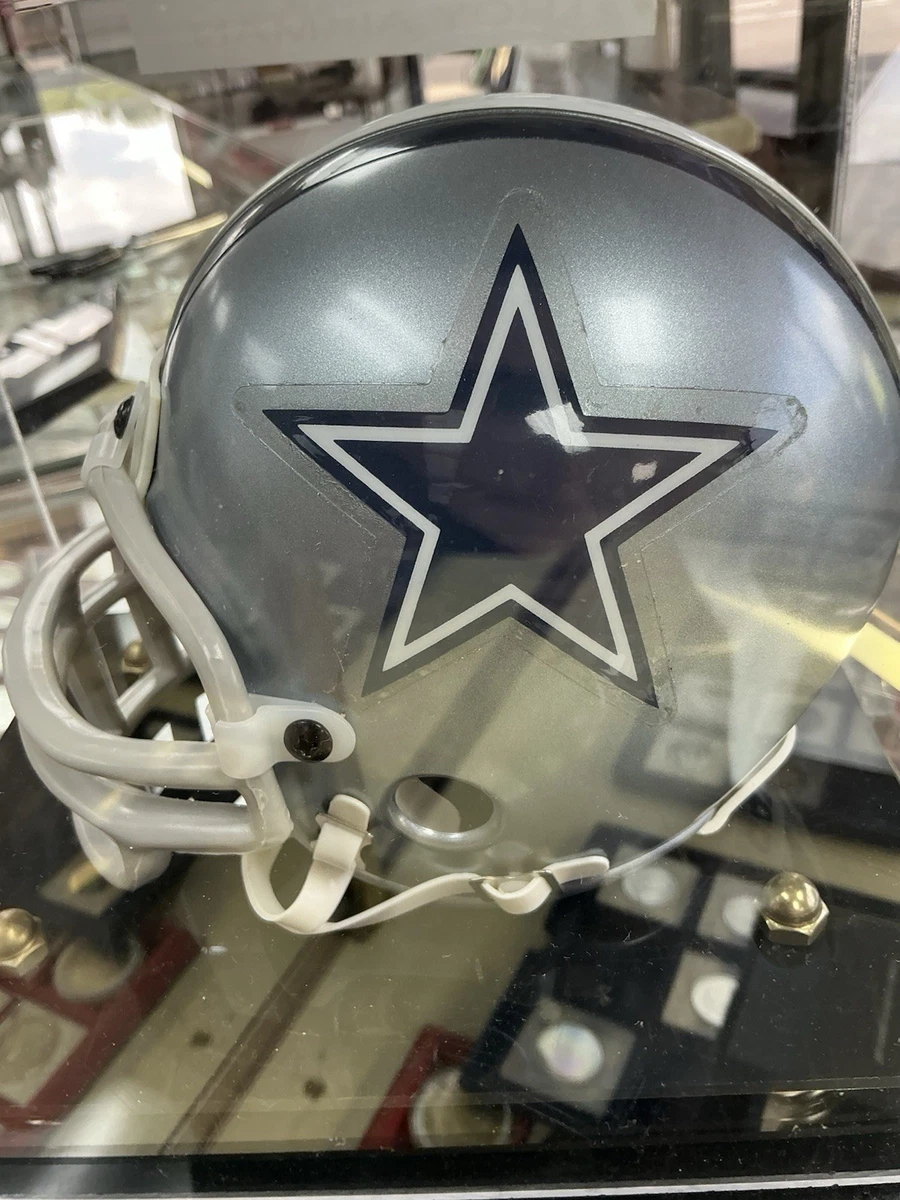 Troy Aikman Signed Mini Helmet 