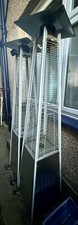 Outdoors Standing Patio Heater Propane Gas On Wheels x2