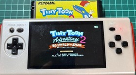 Famicom Good Condition Tiny Toon Adventures 2 with Box and Manual