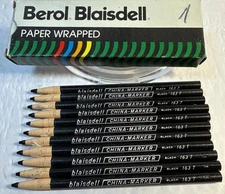 BEROL BLAISDELL Paper Wrapped VINTAGE China-Markes 163-T - LOT OF 11 ( Boxed )