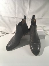 Original Malven & Hamilton Graue Lederstiefeletten Für Damen 