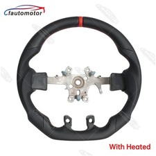 Full Leather Heated Steering Wheel Fits 2012-2018 Dodge Ram 1500 2500 3500