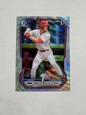 2026 1st Bowman Chrome Matthew Ferrara Wave Refractor /350 BCP-110 Phillies