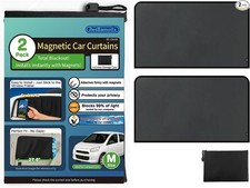 Car Side Window Sun Shade, 2 Pack, Privacy P Size: Medium  27.6l X 20.5w  x 2pcs
