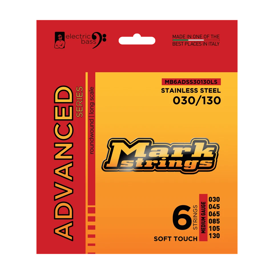 MARKSTRINGS Avancé 30-130, Basse Électrique, Acier Inoxydable, Toucher Doux - Photo 1/1