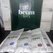 Beam Kids Superfood Powder Nutritional Shake Organic Greens Single Serving