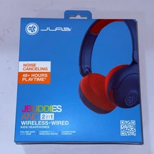 JLab JBuddies Bluetooth Wireless Kids' Headphones
