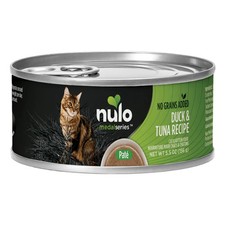 Nulo Duck Tuna Recipe Pate Wet Canned Cat Food 5.5 Ounce (Pack of 64) exp. 2028 4.55 per gallon