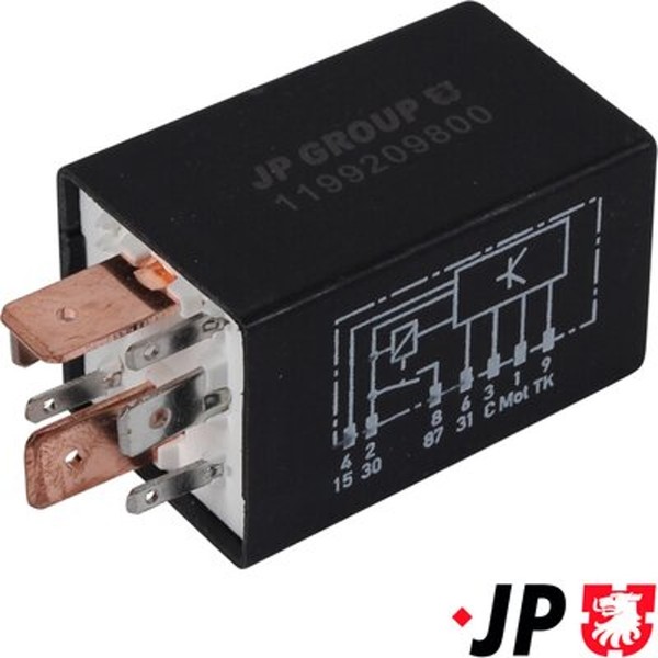 JP Group Relais Kraftstoffpumpe JP 1199209800 FüR Bora VW 1J2 Audi Seat Skoda A3-image
