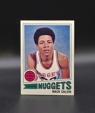 1977-78 Topps MACK CALVIN Card #96 EX-MT+ Denver Nuggets