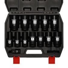 34 Drive Deep Impact Socket Set13 Pieces Jumbo Sockets Sae 34 To 1-91... 34 Drive Deep Impact Socket Set13 Pieces Jumbo Sockets Sae 34 To 1-91...