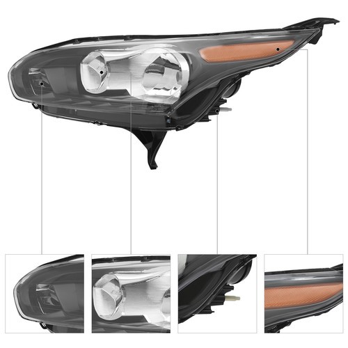 For 2014-2018 Ford Transit Connect Headlight Halogen Headlamp with Bulb (LH/RH) - Bild 7 von 53