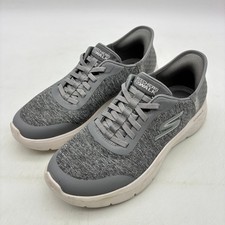Skechers Go Walk Flex Dacey Slip-Ins Womens Size 9 Gray Walking Shoes 124835