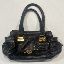 B MAKOWSKY-Purse Shoulder Bag Soft Black Genu...