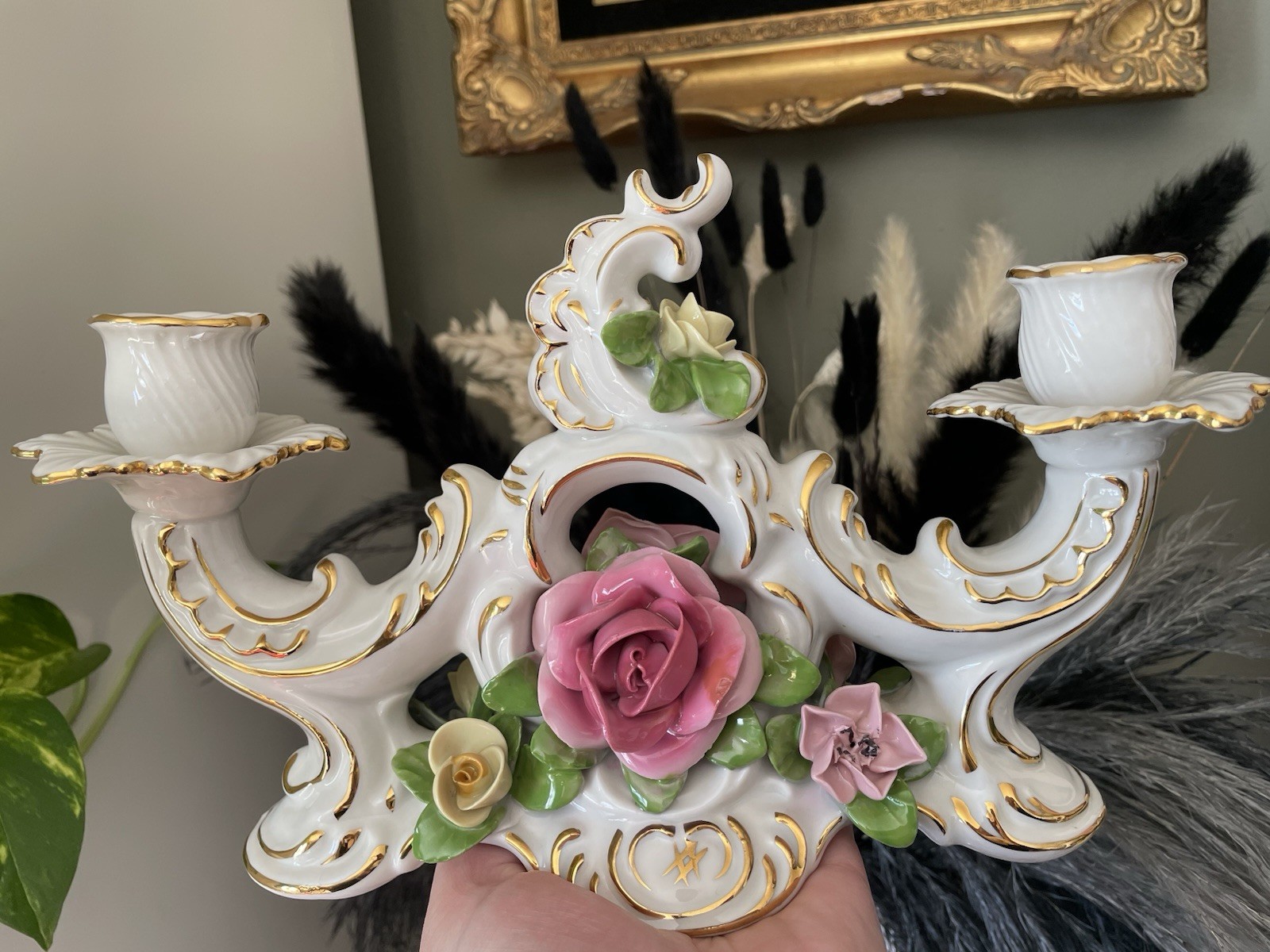 Rose Gold Gilt Germany Marked 10.5