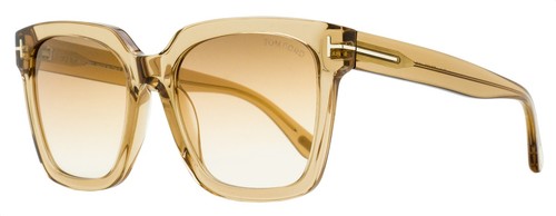 Tom Ford Selby Sunglasses TF952 45G Transparent Brown 55mm FT0952 - Picture 1 of 3