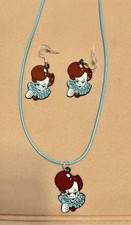 IT Halloween Necklace and Earrings Set