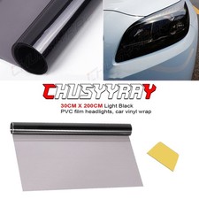 30*200cm Light Smoke Black Tint Film Headlights Tail lights auto Car Vinyl Wrap