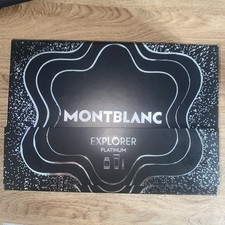 Montblanc Explorer Platinum Gift Set 100ml 7.5ml 100ml Shower Gel