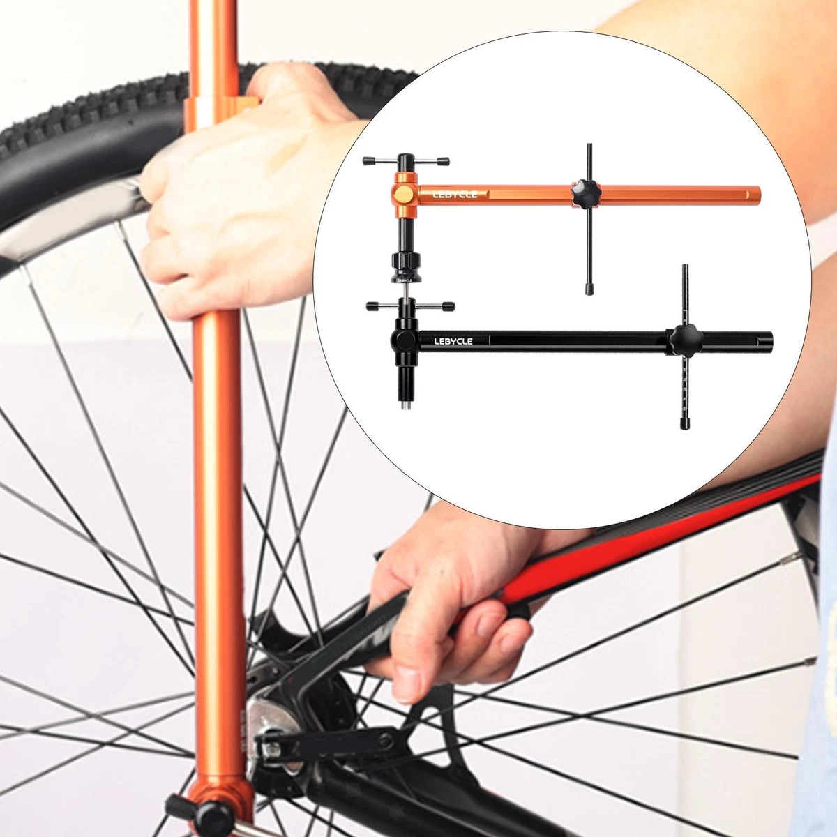 Calibro Allineamento Gancio Deragliatore Bici - Strumento Raddrizzatore In Acciaio Inox