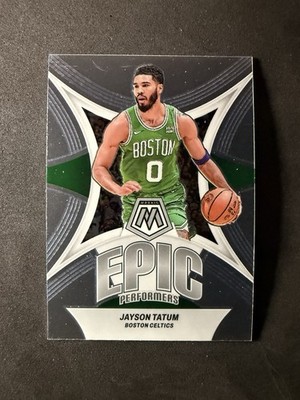 2023-24 Panini Mosaic Epic Performers #3 Jayson Tatum Boston Celtics