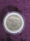 1923 Peace Dollar BU In Capsule