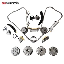 Timing Chain Kit Cam Gear For 09-17 Chevy Traverse Equinox 07-16 GMC Acadia 3.6L