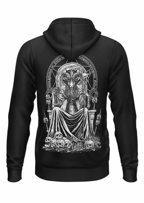 Easure Sweatjacke - Baphomets Throne