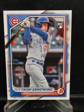 Pete Crow-Armstrong RC 2024 Bowman #85 - Chicago Cubs - D