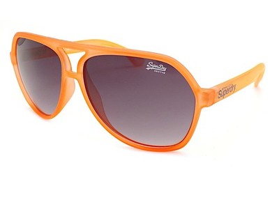 Superdry Polar-X Sonnenbrille polarisiert orange mit Gläsern mit Farbverlauf 150P