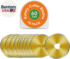 60Mm Rotary Cutter Blades 10 Pack Titanium Co...