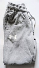 Boy s Under Armour Jogger Sweatpants Size Youth Small Loose Cold Gear