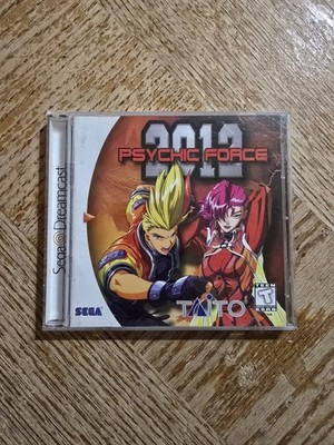 Psychic Force 2012 - Sega Dreamcast - Complete - Tested - Minty Disc 