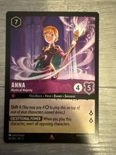 Disney Lorcana Shimmering Skies Anna Mystical Majesty 46/204 Rare