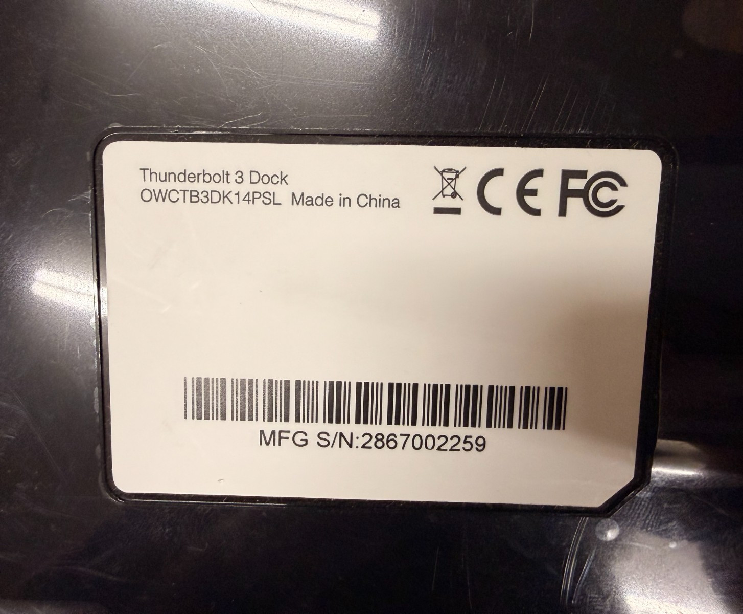 OWC OWCTB3DK14PSL 14 Port Thunderbolt 3 Dock With Power Supply | Windows and Mac