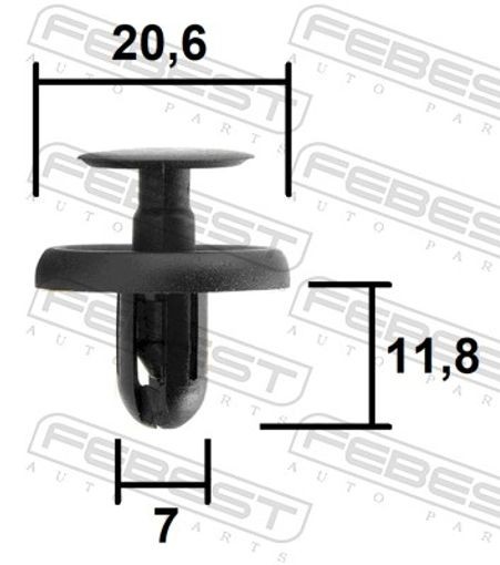 ✅Fits FEBEST 88570-089 RETAINER CLIP   ⭐UK Seller⭐
