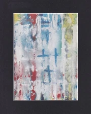 8X10" Matted Print Art Picture by Patrick J Leach: Transitory We