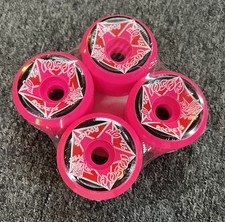 Rare Santa Cruz Pink HOSOI Rocket Oj Skateboard Wheels Roskopp Grosso