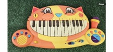B. Toys Meowsic Interactive Cat Piano Electronic Keyboard Microphone-Working