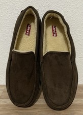 Levi  s Brown Slipper SZ LG 9.5-10.5 Comfort Indoor Outdoors