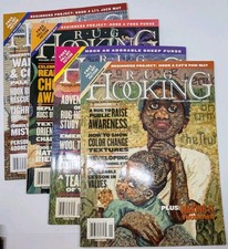 4 Rug Hooking Magazines From 2006