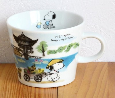 Snoopy World Travel Mug, Vietnam, Capacity: Approx. 370ml, Mug 3870043