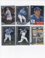 Topps Rookie 6 Card Lot Kansas City Royals Bowman Chrome Caglianone Xfractor