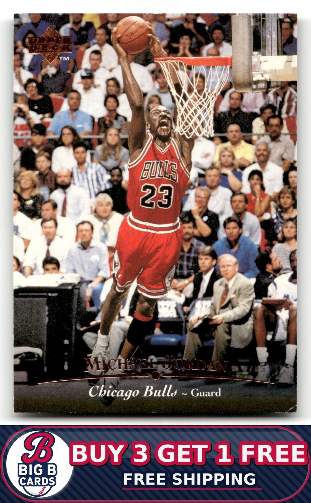 1995-96 Upper Deck Michael Jordan #23 Chicago Bulls