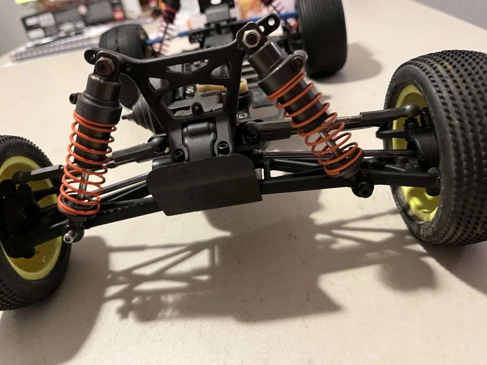 Vintage Team Losi XX4 4wd Buggy Many Graphite Options Lusnford Mip Rpm - Photo 3/4