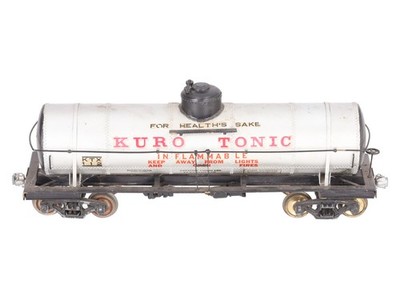 O Scale BRASS Custom Kuro Tonic Tank Car #112 (2 Rail)